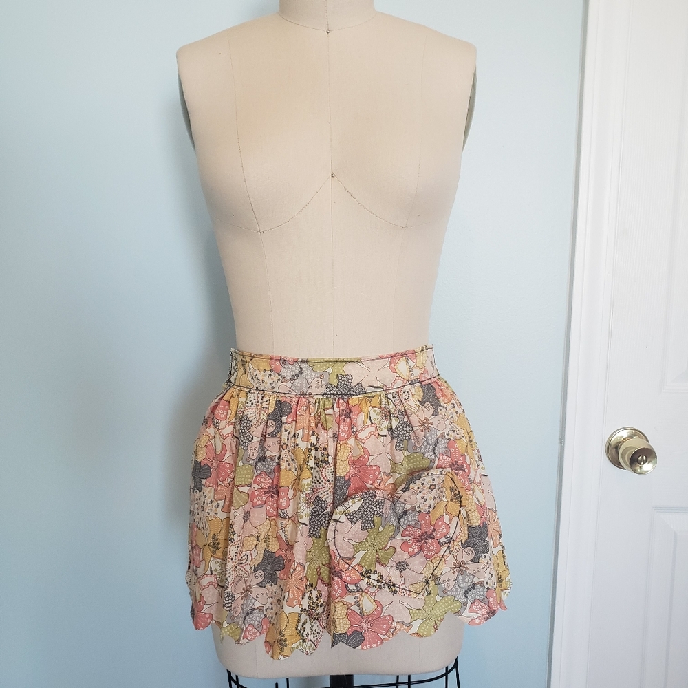Vintage 1960's Flower Sack Apron - Picture 2 of 15